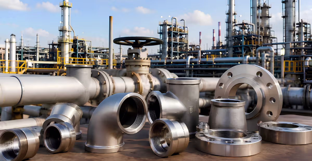Pipe fittings for oil and gas piping